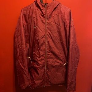 Maroon Nike FC windbreaker Big & Tall Large